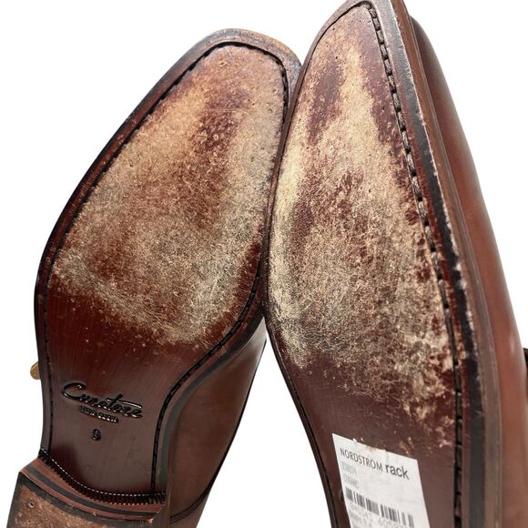 Curatore Dress Shoes Mens 9 Brown Leather Double Monk Strap Made in Italy 358074 main image 13